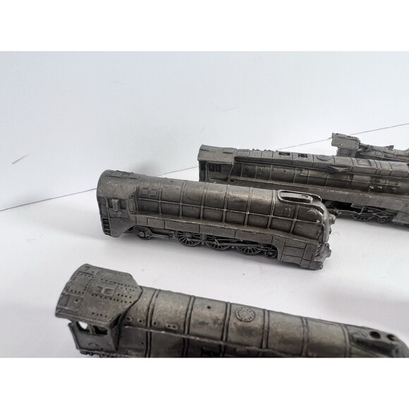 Franklin Mint Pewter Locomotives The World’s Greatest Locomotives Collection VTG - Picture 7 of 13